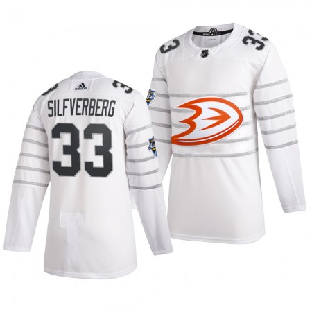 Camisola Anaheim Ducks Jakob Silfverberg 33 Cinza Adidas 2020 NHL All-Star Authentic - Homem